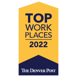 The Denver Post Top Workplaces 2022 badge