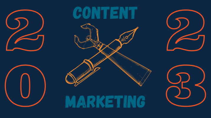 graphic for content marketing in 2023